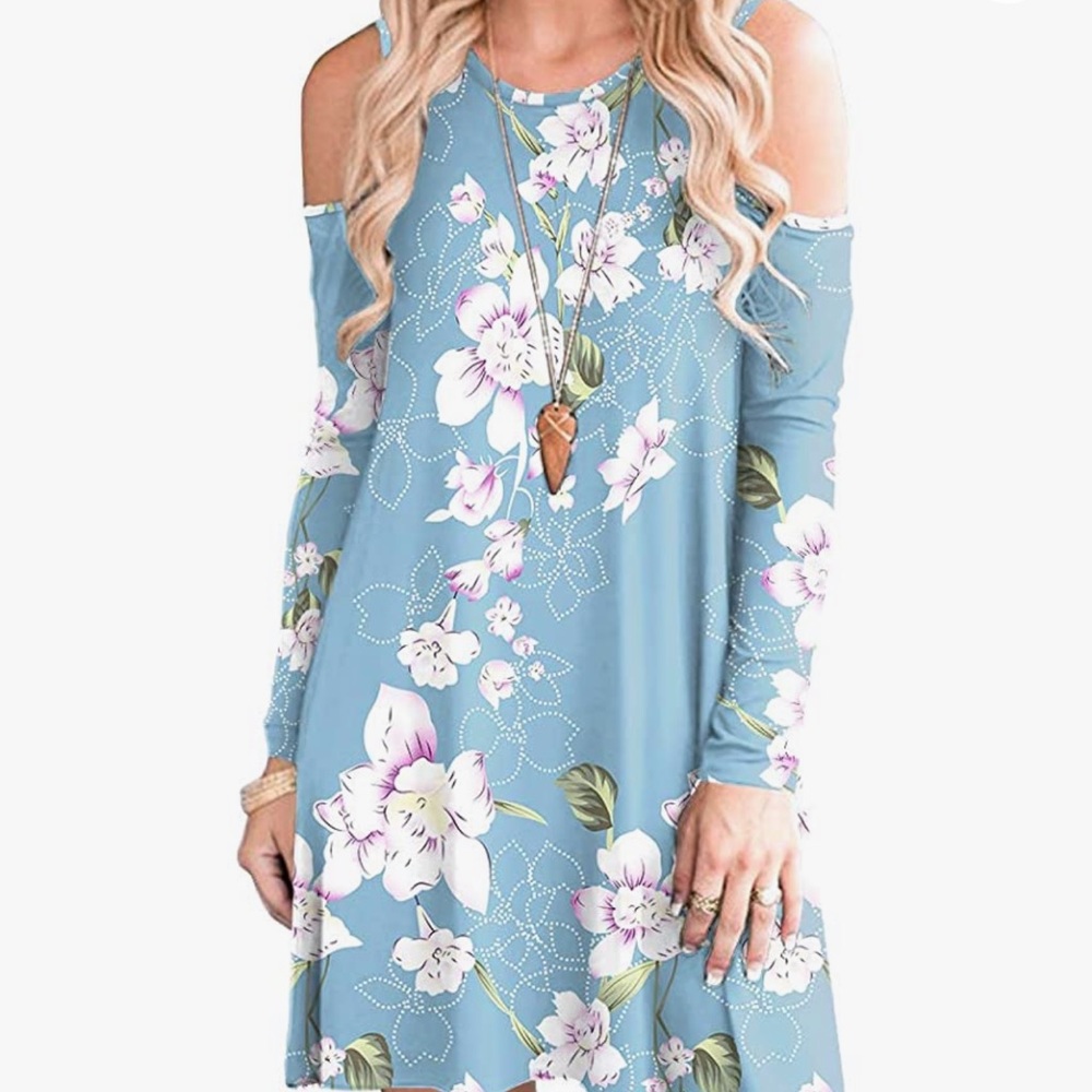 Midi floral dress